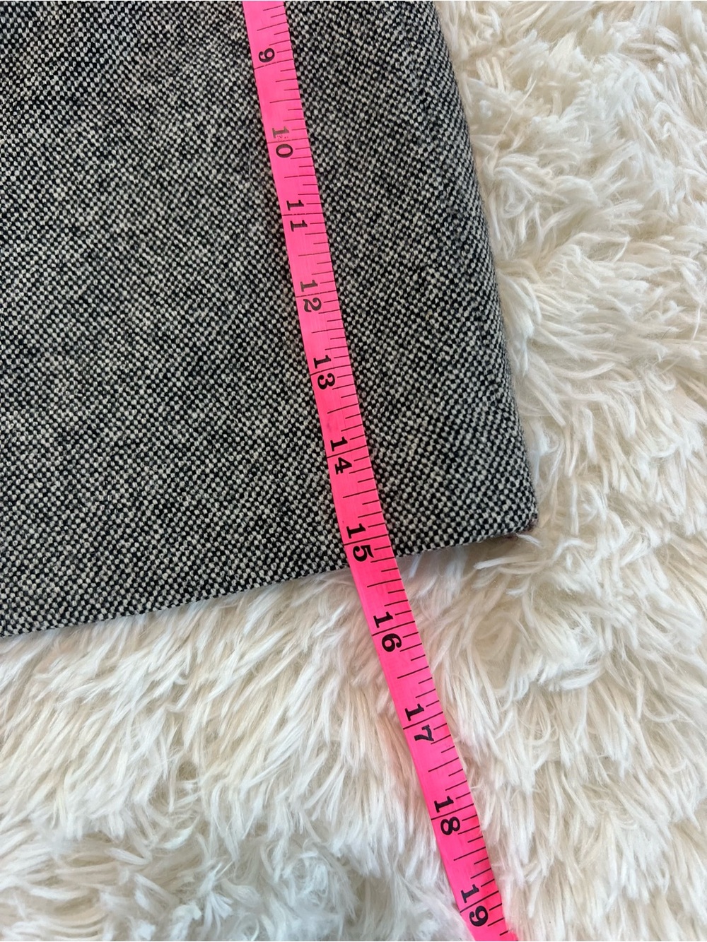 Theory Wool Tweed Mini Skirt - Picture 6 of 6